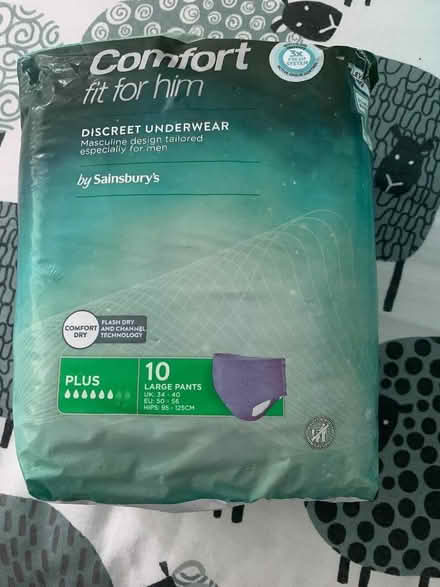 Photo of free Incontinence pads (Forest Green GL6) #1
