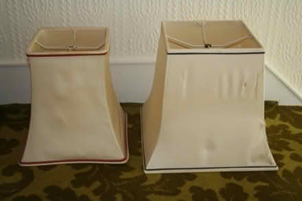Photo of free Lamp Shades from table lamps (Sharmans Cross B91) #3