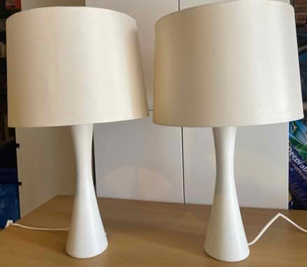 Photo of free 2 x Tablelamps (Willington DE65) #1