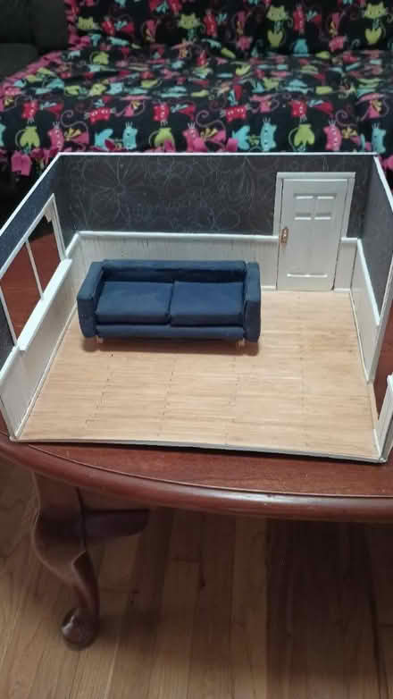 Photo of free Miniature room box w sofa (91605) #1