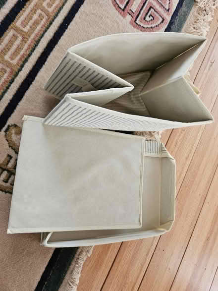 Photo of free 3 collapsible storage bins (El Cerrito / East Bay) #3