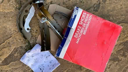Photo of free Ford Escort rear brake shoes (CT10) #1