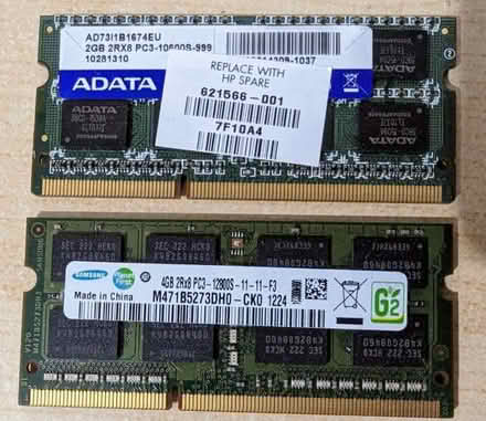 Photo of free laptop memory (Devizes SN10) #1