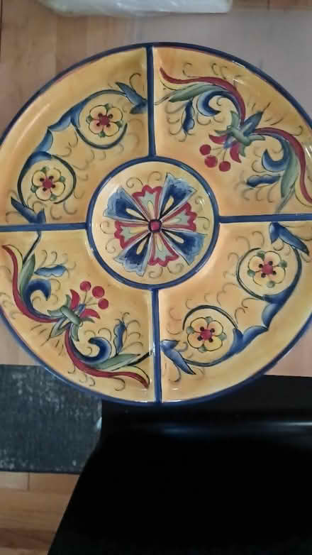Photo of free Ceramic appetizer tray (91605) #1