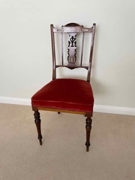 Photo of free Ornate antique chair (Winchmore Hill N21) #1