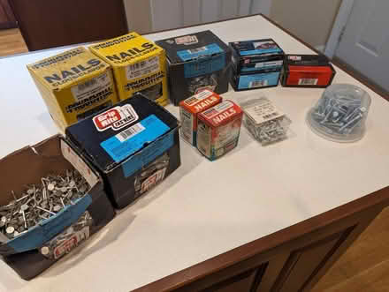 Photo of free Nails, in original boxes (Barkhamsted) #1