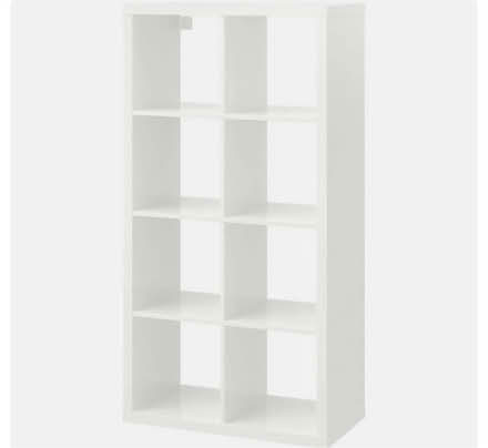 Photo of Ikea white kallax units (S8) #1