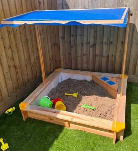 Photo of free Sandpit with canopy (Hareholme) #1