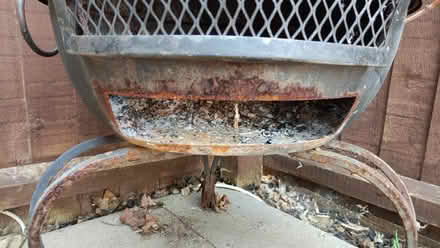 Photo of free Rusty chiminea (Branston) #2