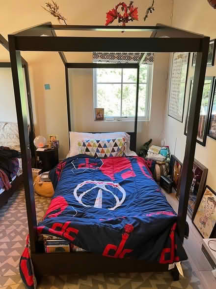 Photo of free Platform Twin Bed - solid wood (Fallls Church) #2