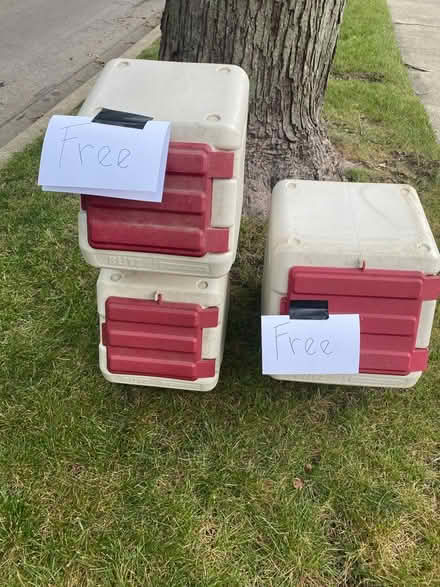 Photo of free Stacking Bins (Villa Park) #1