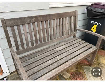 Photo of free Wooden Garden Bench (Rayleigh SS6) #2