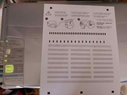 Photo of free HP PSC 1317 Scanner, Copier & Printer (West Haddon NN6) #3