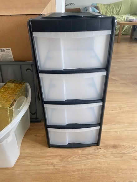 Photo of free Set of 4 plastic storage drawers (Wigston LE18) #4