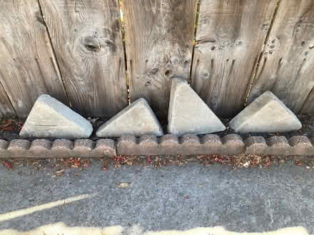 Photo of free Belgrard wall caps or step stones (West Petaluma) #3