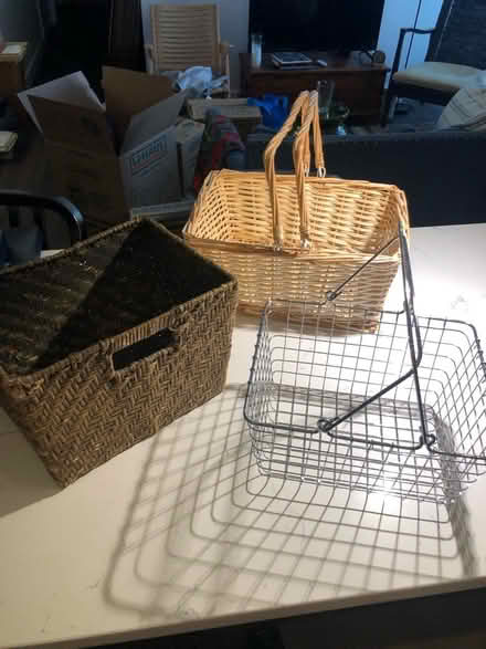 Photo of free Storage Baskets (Southwest D.C.) #1