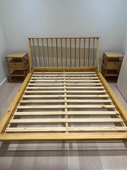 Photo of free queen bed frame (Northern liberties) #1