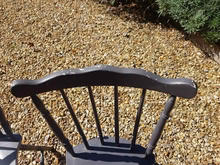 Photo of free 2 Farmhouse chairs (West Parley) #2