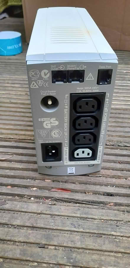 Photo of free APC UPS Back-UPS RS500 (Upper Wolvercote OX2) #2