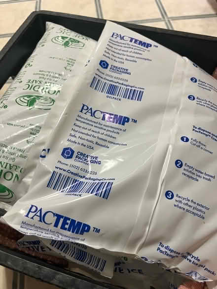 Photo of free Ice packs (Mohegan lake) #1
