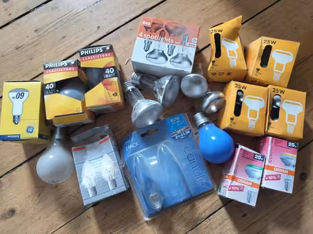 Photo of free Selection of lightbulbs (EH7) #1