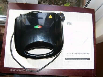 Photo of free Sandwich Toaster (Aigburth L17) #2