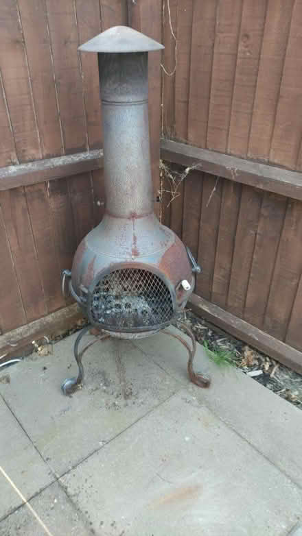 Photo of free Rusty chiminea (Branston) #3