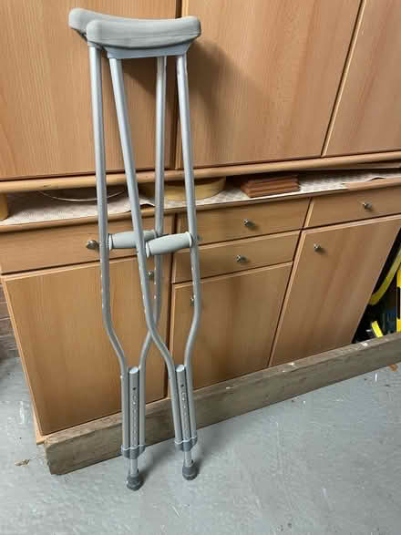 Photo of free Adult adjustable crutches (Measham, DE12) #1