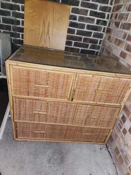 Photo of free rattan drawers unit (Canary Wharf E14) #2