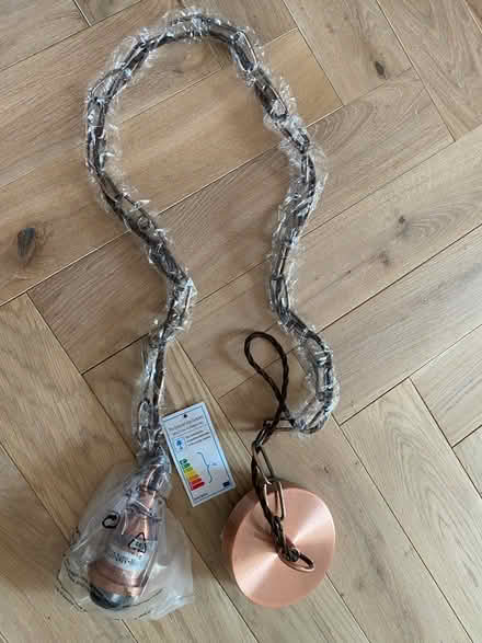 Photo of free Bronze hanging light fitting (Honor Oak Park) #1