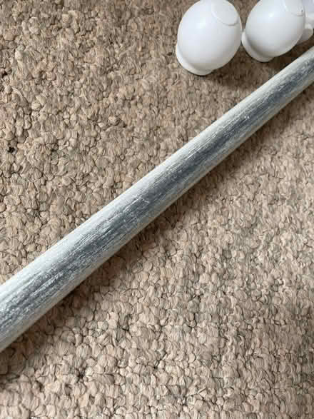 Photo of free Grey curtains and pole (Dartford, DA9) #3