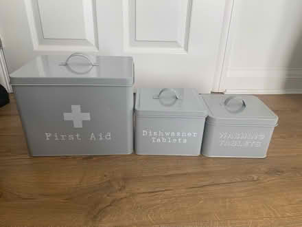 Photo of free Laundry/Utility Storage Tins (B5) #1