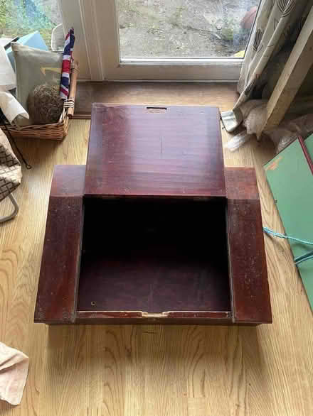 Photo of free Antique wooden school desk (Grandpont OX1) #2