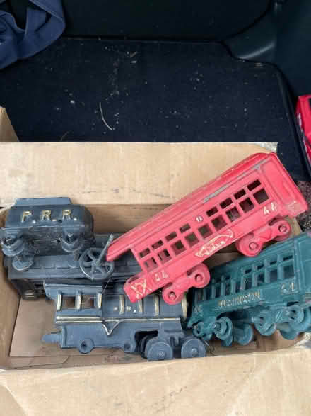 Photo of free Old cast iron train (Westminster off rt 27) #1