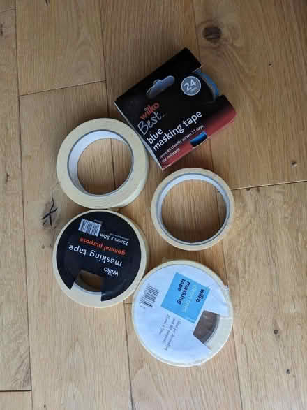 Photo of free Selection of masking tape (Middlewood S6) #1