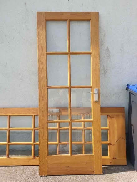 Photo of free Internal wood/glass doors (Whitehaven CA28) #2