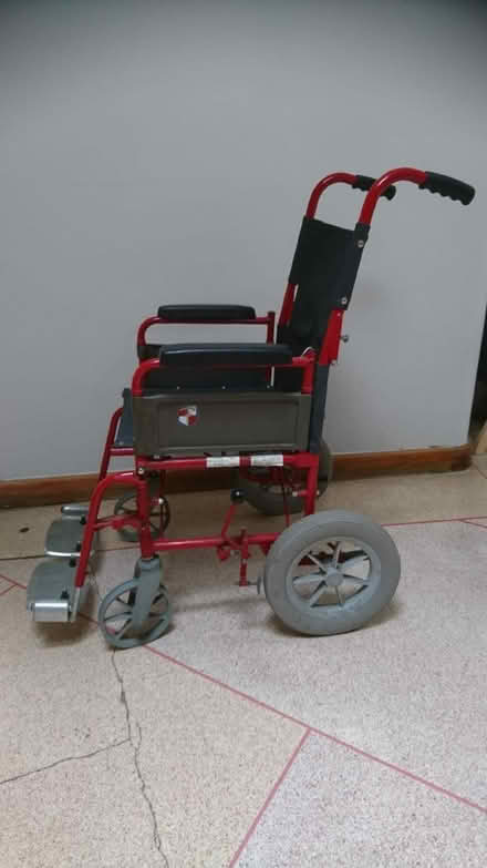 Photo of free Wheelchair - needs tyres (Odd Down) #1