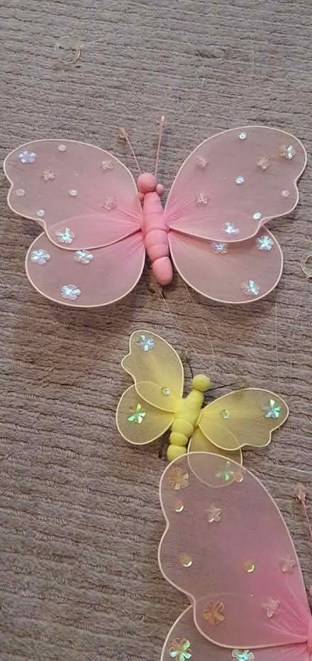 Photo of free Hanging fabric butterflies (GU2 Guildford) #4