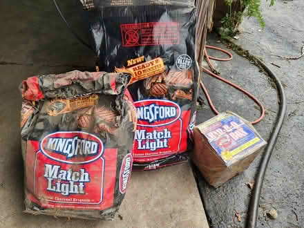 Photo of free charcoal briquuets (virgil) #2