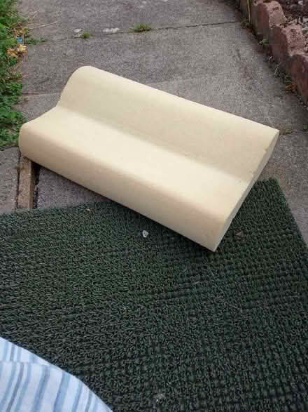 Photo of free Memory foam neck pillow. No idea if it's safety checked. (AB15) #1