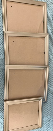 Photo of free 4 silver effect photo frames (Cirencester) #1