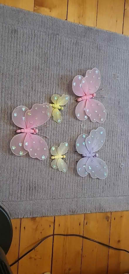 Photo of free Hanging fabric butterflies (GU2 Guildford) #1