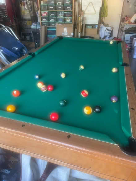 Photo of free Pool table with accessories (Near Union and LG-Almaden) #1