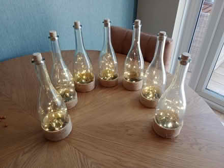 Photo of free Seven illuminated bottles (Park Drive TN34) #1