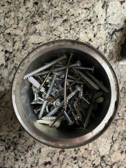 Photo of free Misc screws/nails/hardware (Wellington-Harrington) #1