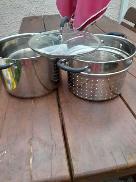 Photo of free Large saucepan steamer (Uffculme) #1