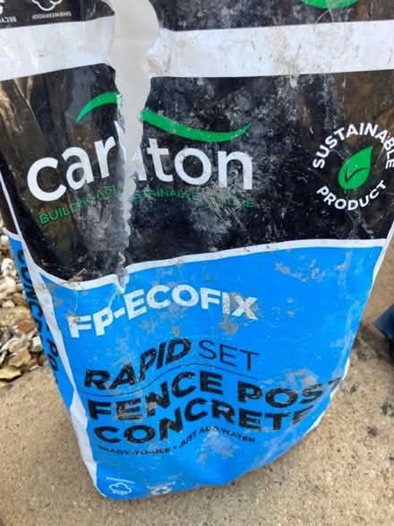 Photo of free Leftover bit of fencepost concrete (New Milton BH25) #1
