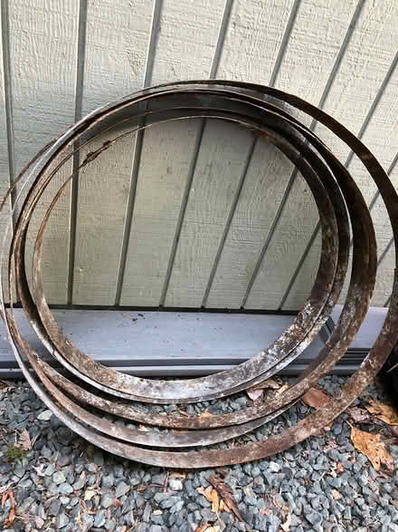 Photo of free 5 steel hoops (Bainbridge Island) #1