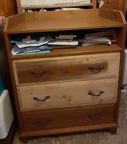 Photo of free Wooden chest of drawers (Heartsease NR7) #4