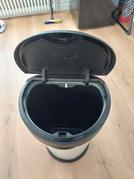 Photo of free Good quality bin, cream and black (NW6) #2